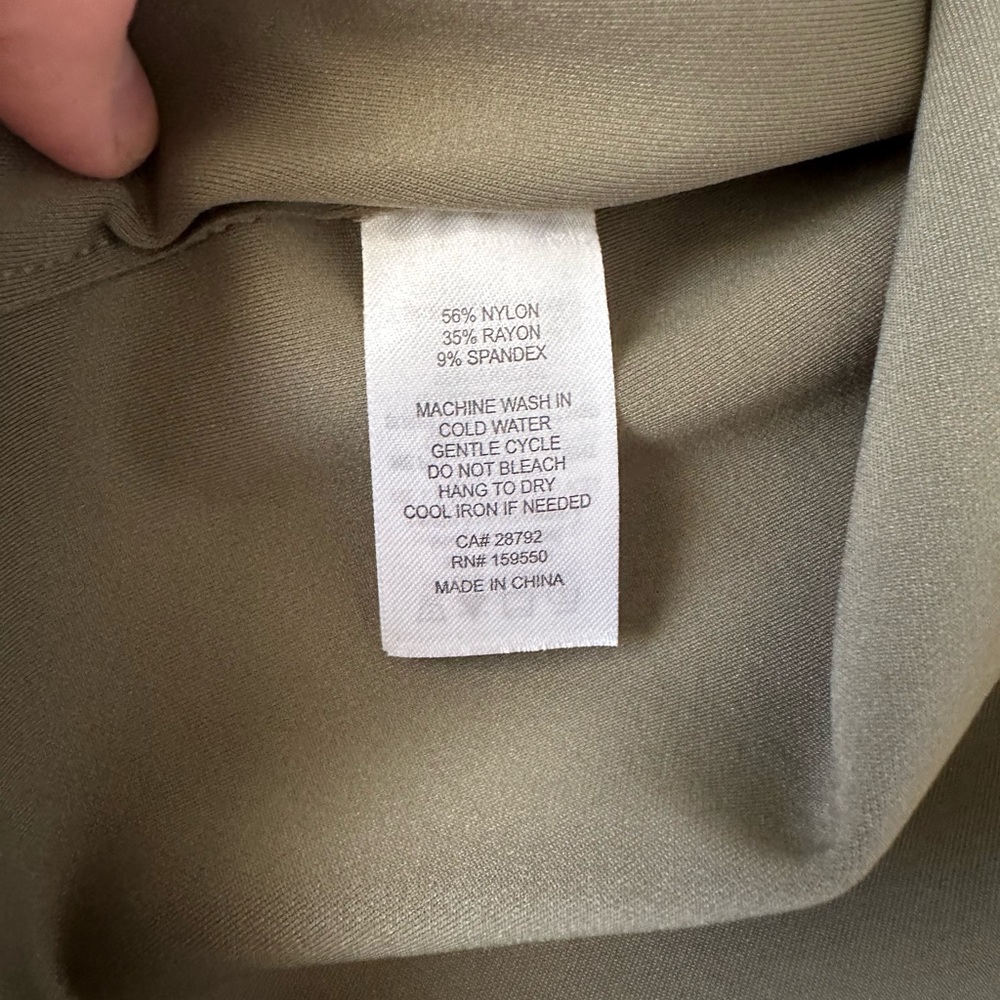 Green Cropped Shacket - image 3